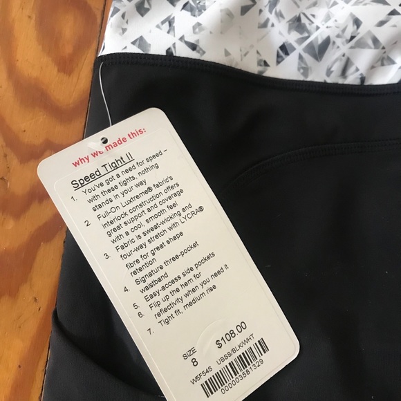 Lululemon speed tight II - Picture 2 of 3